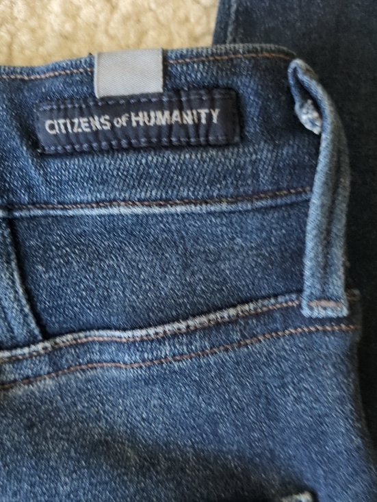 Citizens Of Humanity Denim - Citizens Of Humanity Womans Skinny Dark Blue Jeans